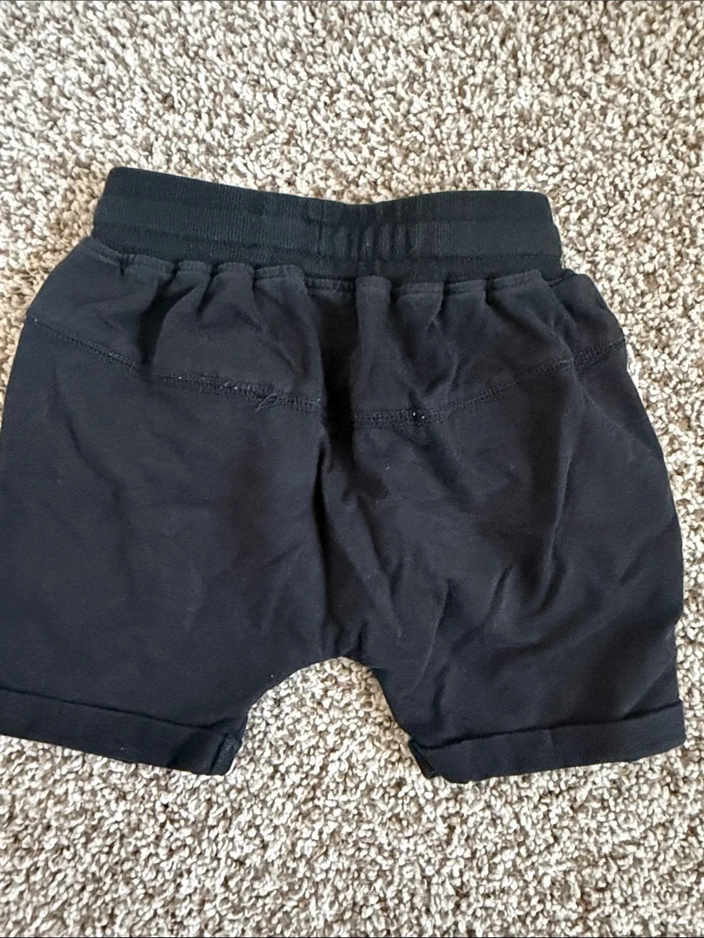 Little Bipsy Toddler Boys Black Kids Shorts with Drawstring
